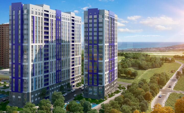 2-к. квартира, 67,9 м², 13/20 эт.