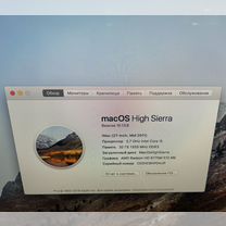 Apple iMac 27 mid 2011 500 Gb ssd / 32 Gb / 512 Mb