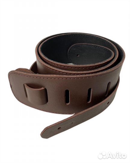 Ремень для гитары кожа