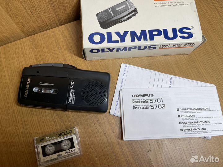 Диктофон olympus pearlcorder s701