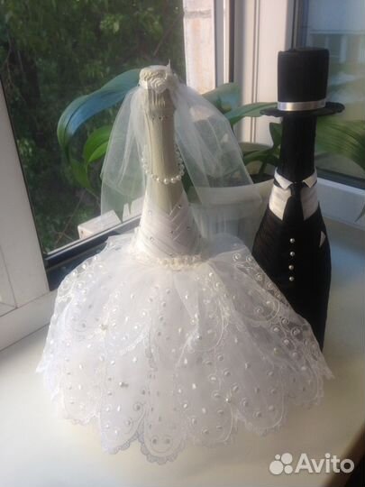 Бутылки на свадьбу