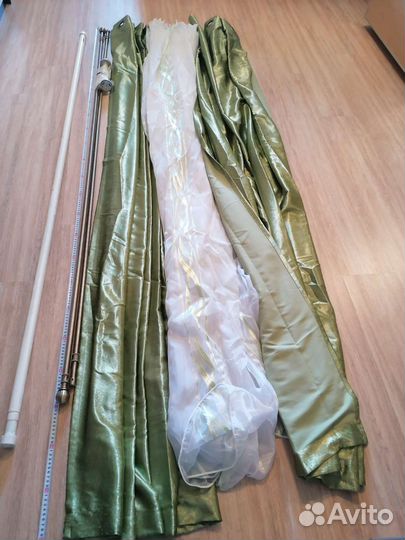 Шторы и карнизы бу