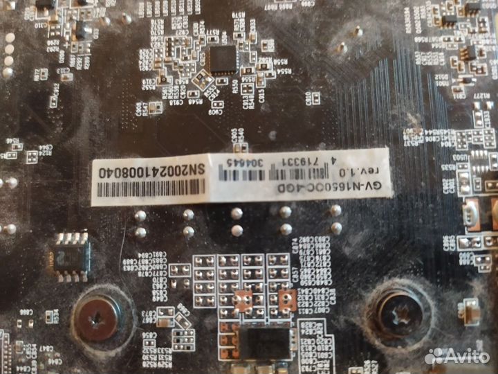 Видеокарта Gigabyte GTX 1650 4 Gb