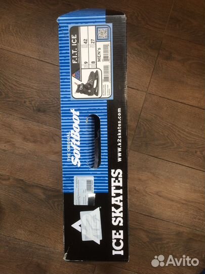 Ледовые коньки K2 F.I.T. ICE Размер EUR 42