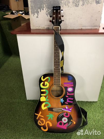 Акустическая гитара Martines FAW-702VS