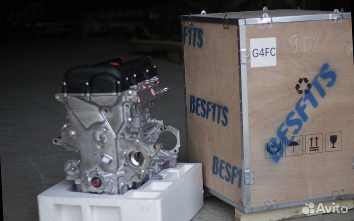 Новый двигатель 1.4л. G4fа на KIA RIO 2012-2017