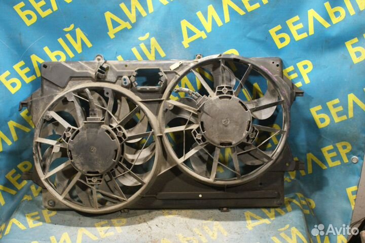 Диффузор + вентилятор радиатора Ford Focus 1