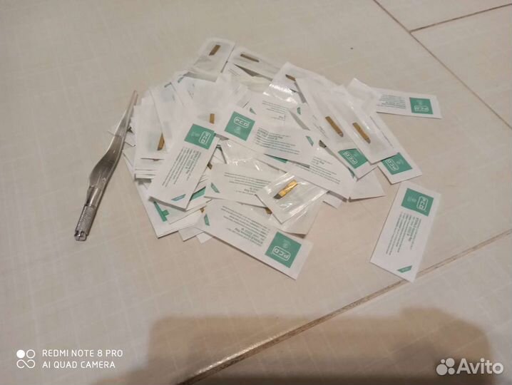 Ручка и лезвия для микроблейдинга