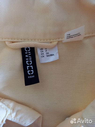 Джинсовка h&m