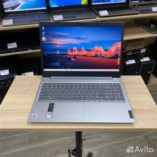 Ноутбук Lenovo Core i3 10Th, 8Gb, SSD - рассрочка