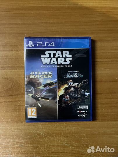 PS4 Star Wars Racer & Commando Combo (новый)