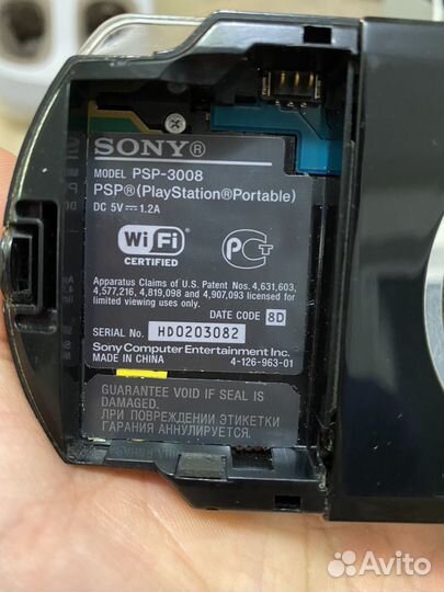 Sony psp 3008 + 11 дисков и камера