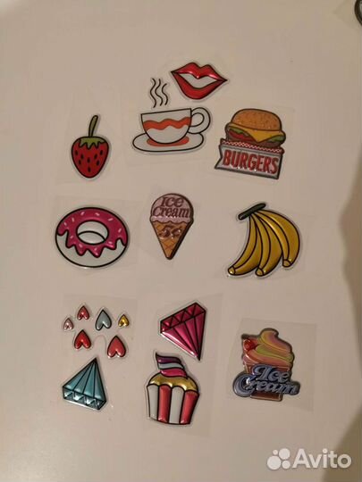 Наклейки объемные