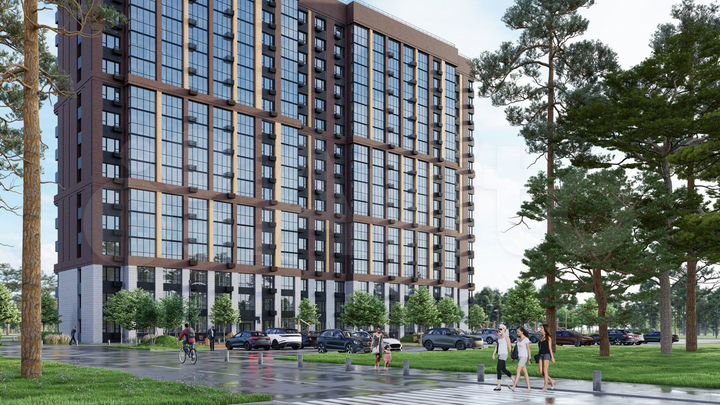 2-к. квартира, 65,3 м², 14/16 эт.