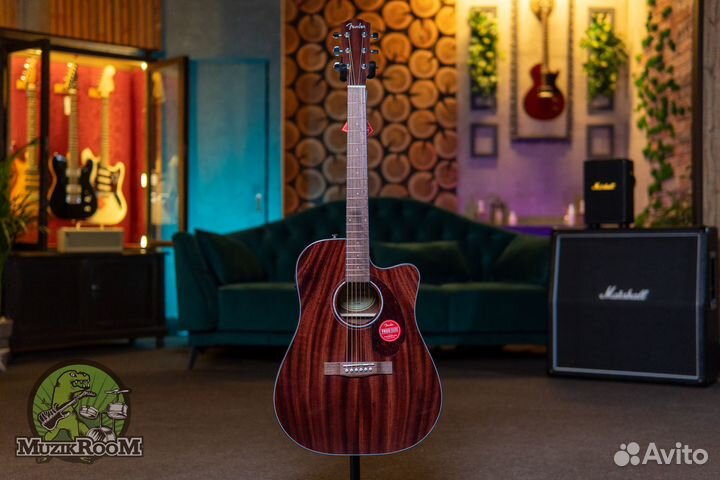 Fender CD-60SCE All Mahogany