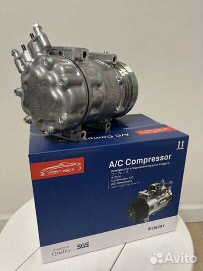 Компрессор кондиционера Рено Дастер K4M