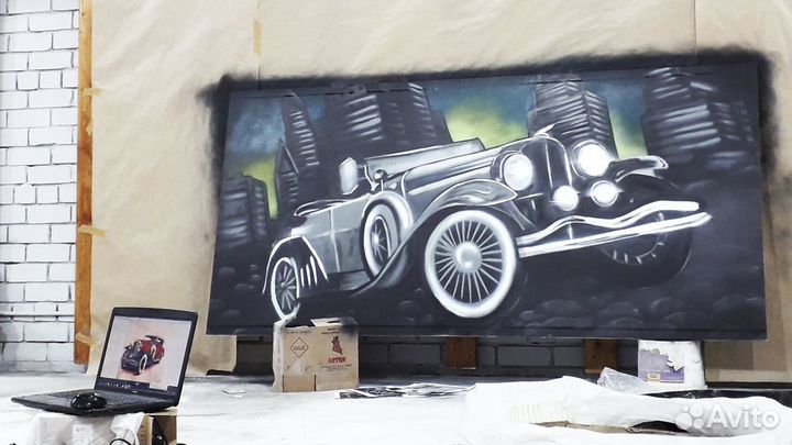 Граффити художник оформление