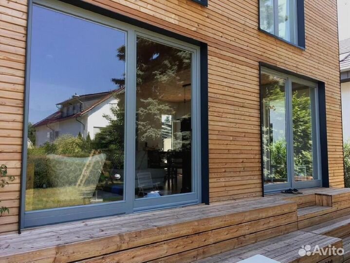 Алюминиевые раздвижные окна