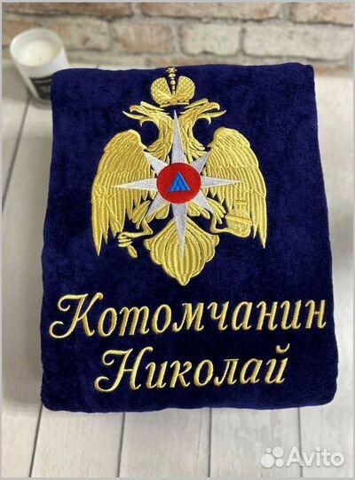 Халат махровый