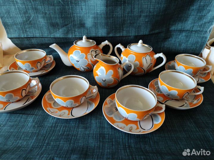 Сервиз Вербилки 2 набора и Дулево 1 набор