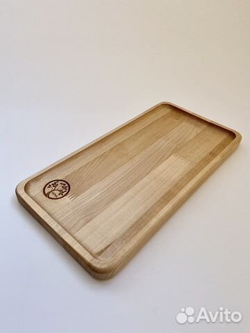 Поднос сервировочный из дерева