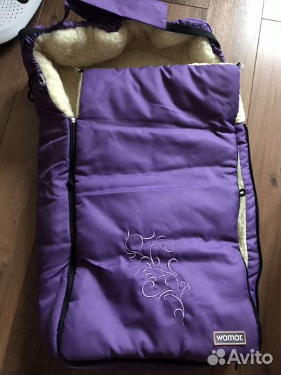 Овчинный конверт Womer