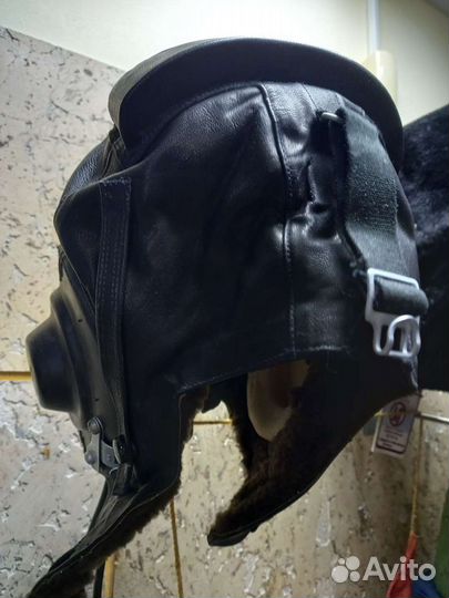 Шлемофон летный ввс СССР зимний