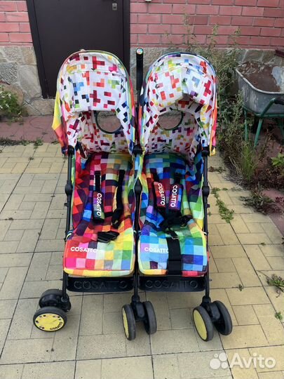 Коляска для двойни