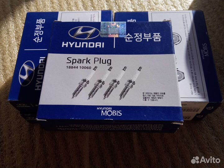 Свечи зажигания Hyundai Kia иридиевые 4шт