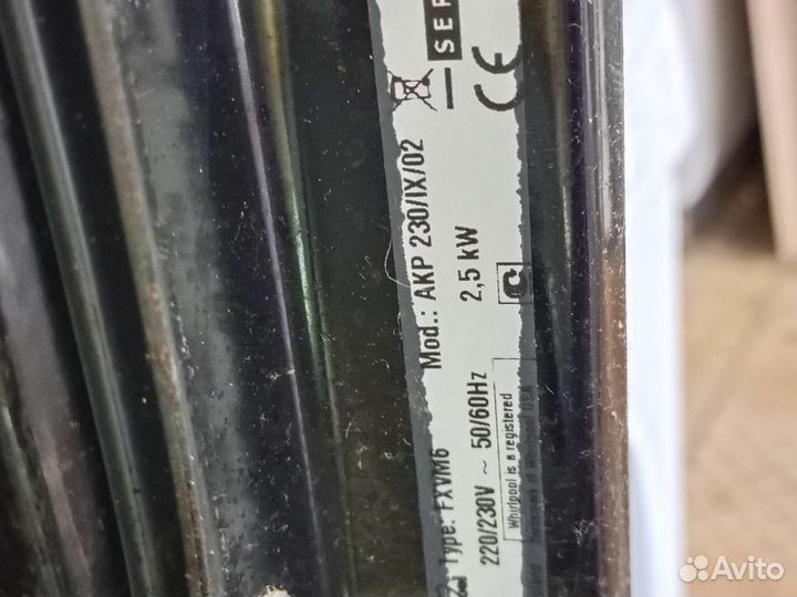 Духовой шкаф Whirlpool рабочий