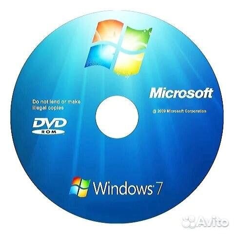 Установочный диск на Windows 7