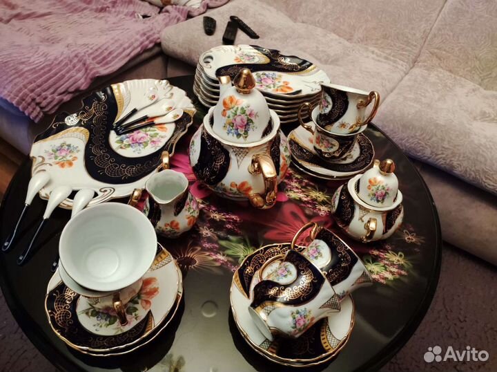 Столовый сервиз фарфоровый. Обеденный. Чехия Thun