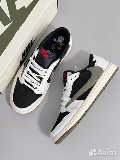 Nike air jordan 1 travis scott olive