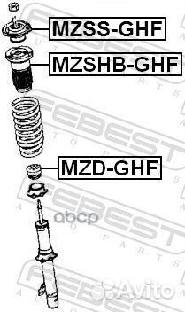 Опора переднего амортизатора mazda 6 GH 2008-20