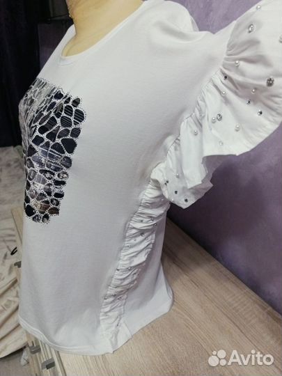 Футболка новая 48-50р