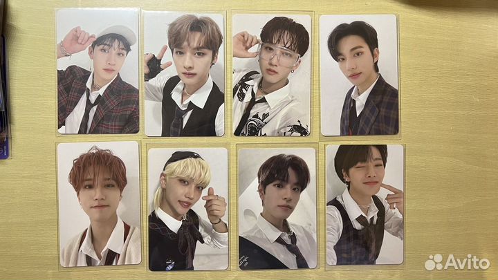 Карты stray kids и юнитки