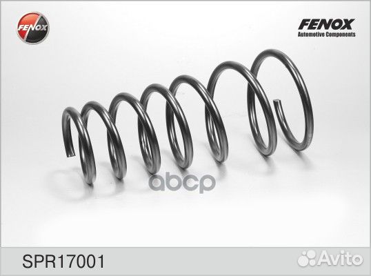 Пружина подвески зад прав/лев SPR17001 fenox