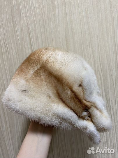 Шапка норковая женская