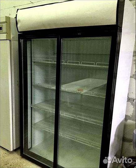 Холодильник двухдверный под напитки бу