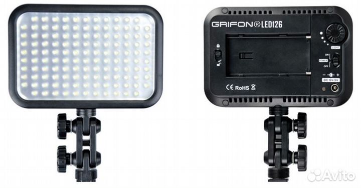 Сетевой адаптер PJ-126 для накамерного света