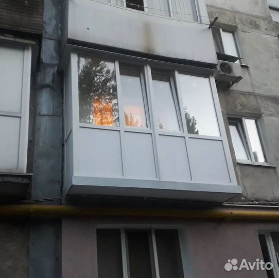 Пластиковые балконы собственное производств