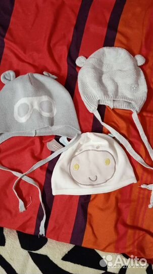 Детские шапки весна от 42-46