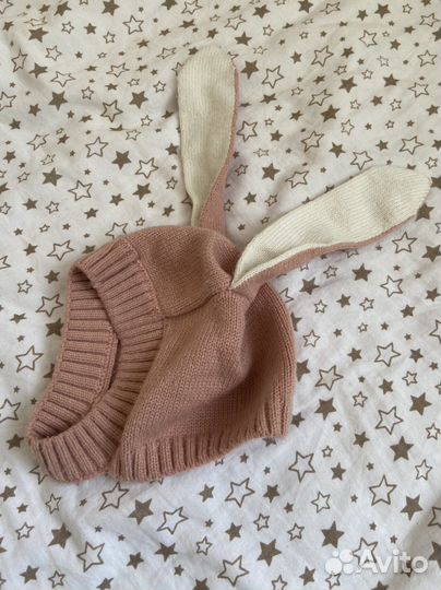 Шапка шлем Зайка