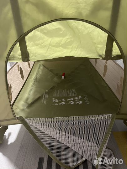 Манеж кровать babyton dreamy green