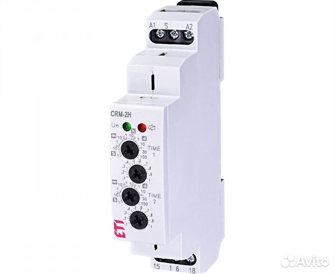 Импульсное реле CRM-2H UNI 12-240V AC/DC