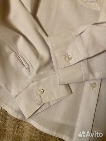 Рубашка школьная для девочки, 134