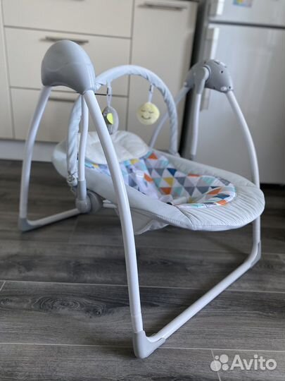 Детские электрокачели музыкальные