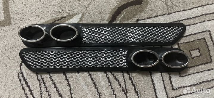 Имитация двойного выхлопа