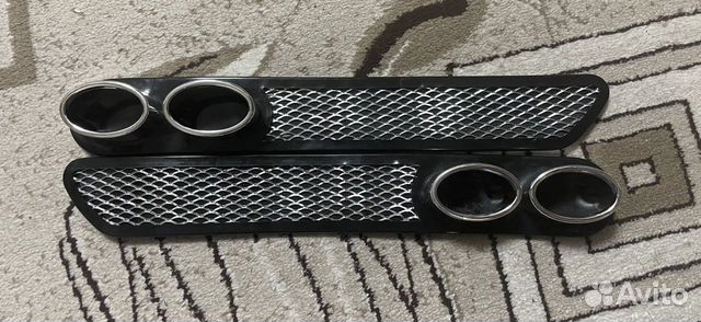 Имитация двойного выхлопа