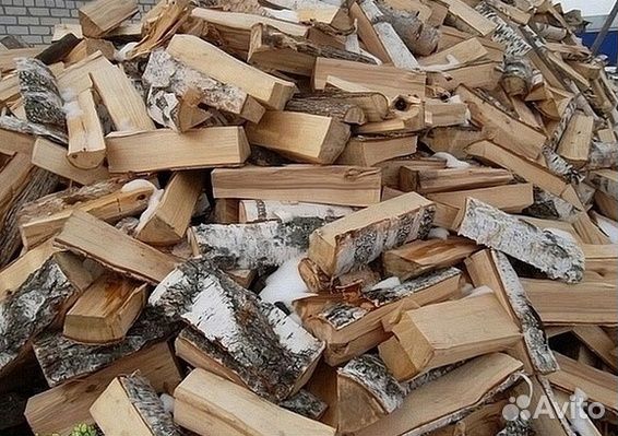 Сухие березовые дрова